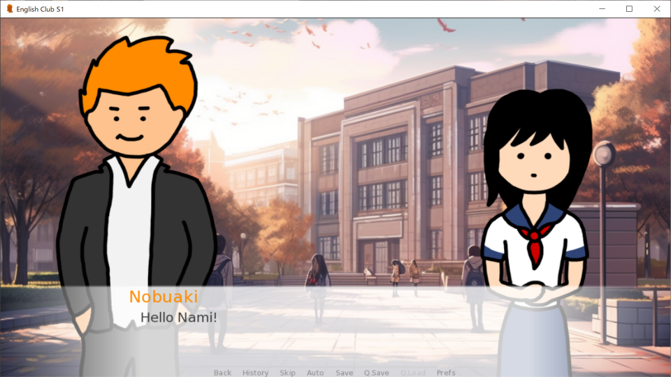 English Club S1E1 Scene 2