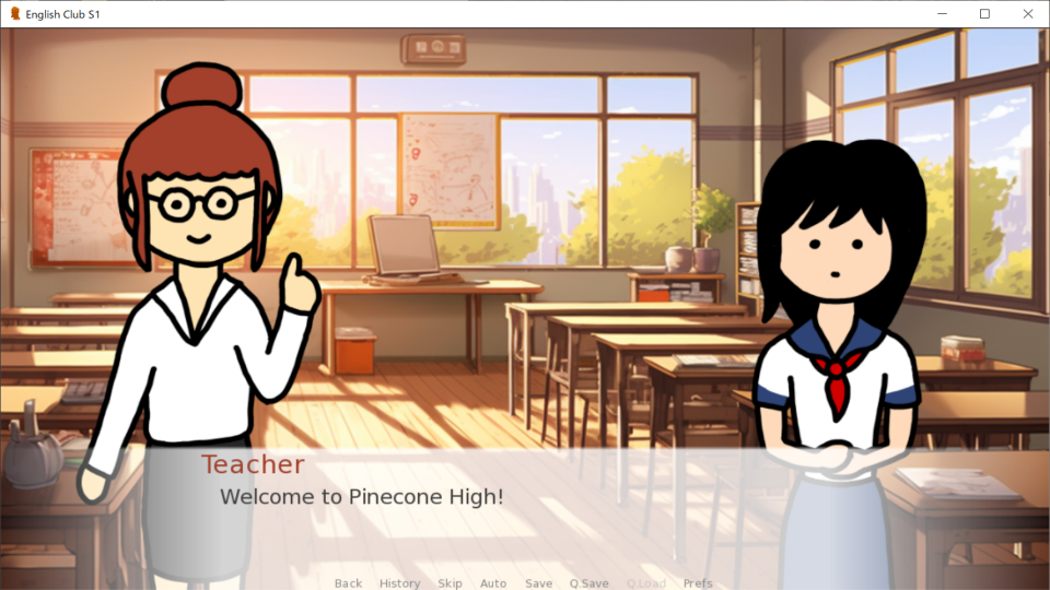 English Club S1E1 Scene 3