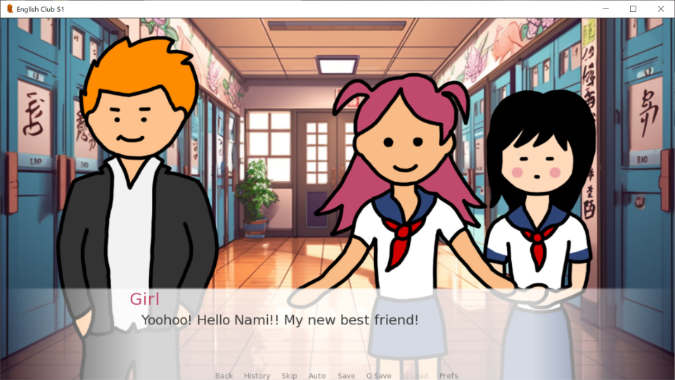 English Club S1E1 Scene 4