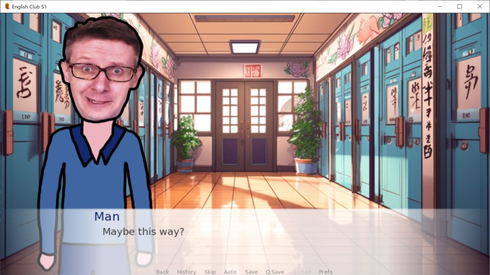 English Club S1E1 Scene 5