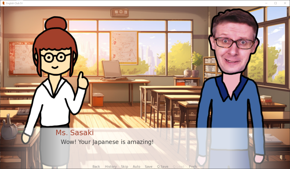 English Club S1E2 Scene 1