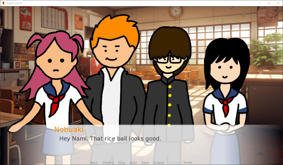 English Club S1E2 Scene 2