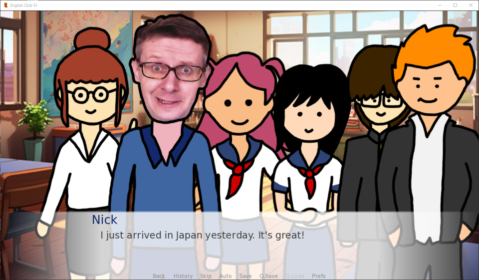 English Club S1E2 Scene 5